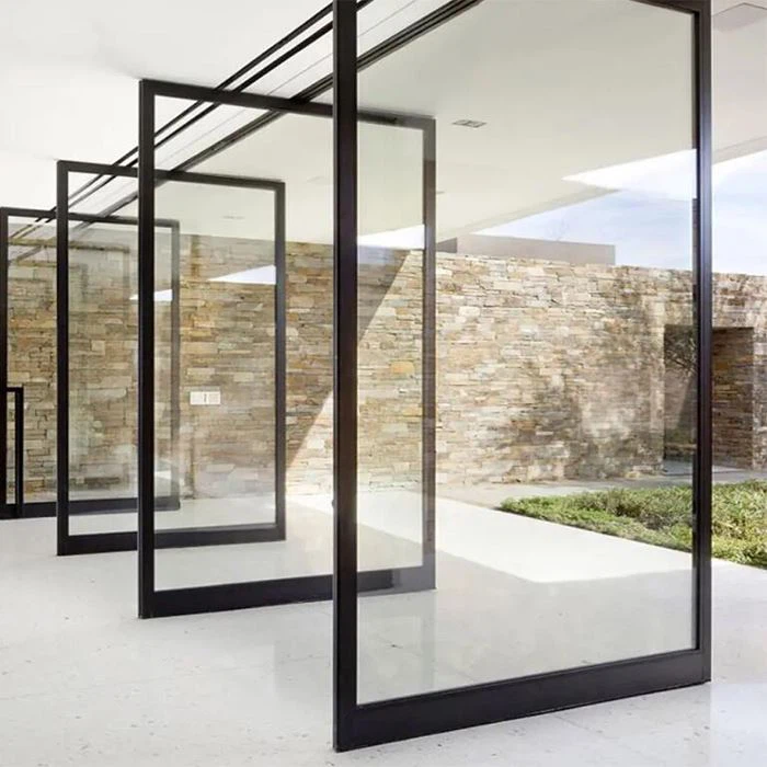 Porte d'entrée principale domestique aluminium