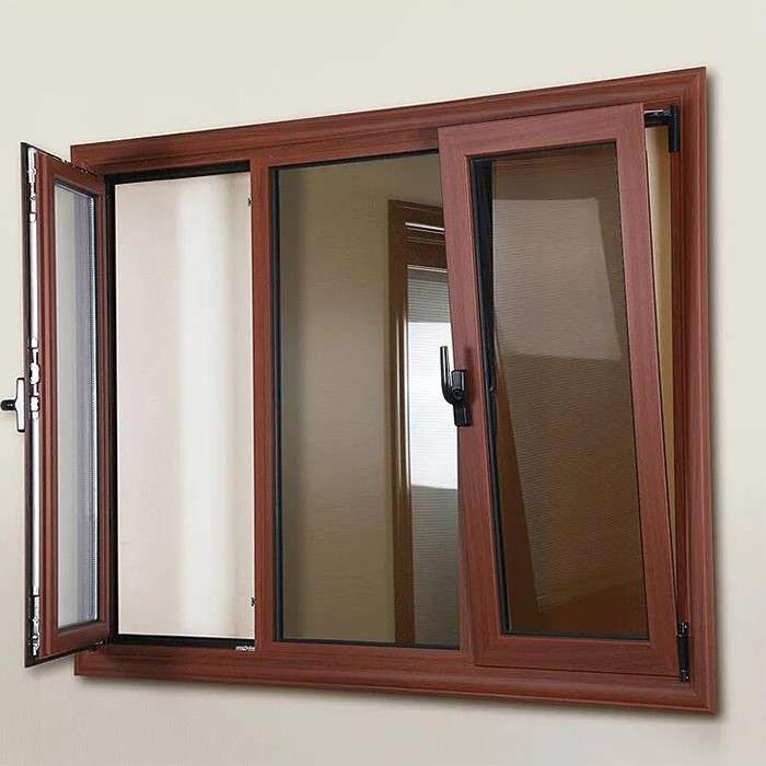 Fenêtres aluminium revêtues par poudre