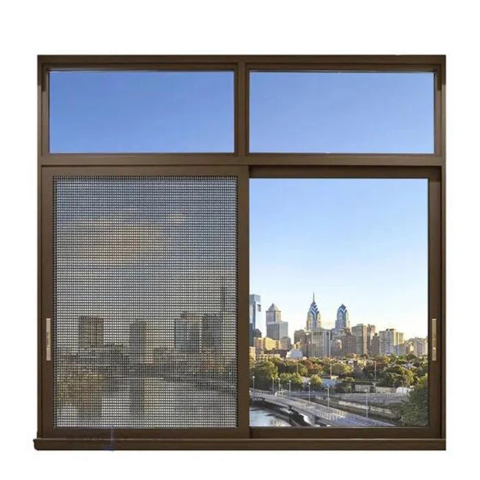 Brown Aluminum Windows