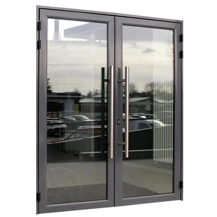 Portes françaises de terrasse aluminium