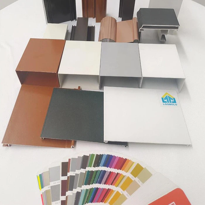 Fenêtres aluminium revêtues par poudre