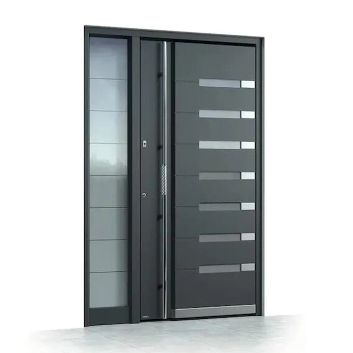 Porte aluminium pour salle de bain
