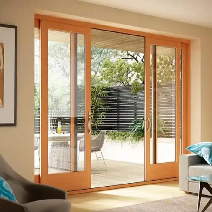 Porte avant aluminium avec vitrage