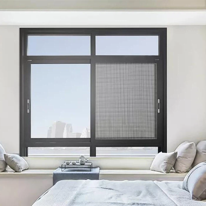 Aluminum Sliding Windows with Mosquito Net