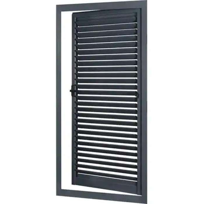 Portes à persiennes aluminium