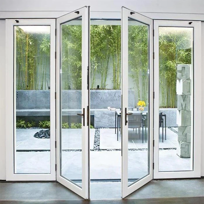 Porte à profil aluminium