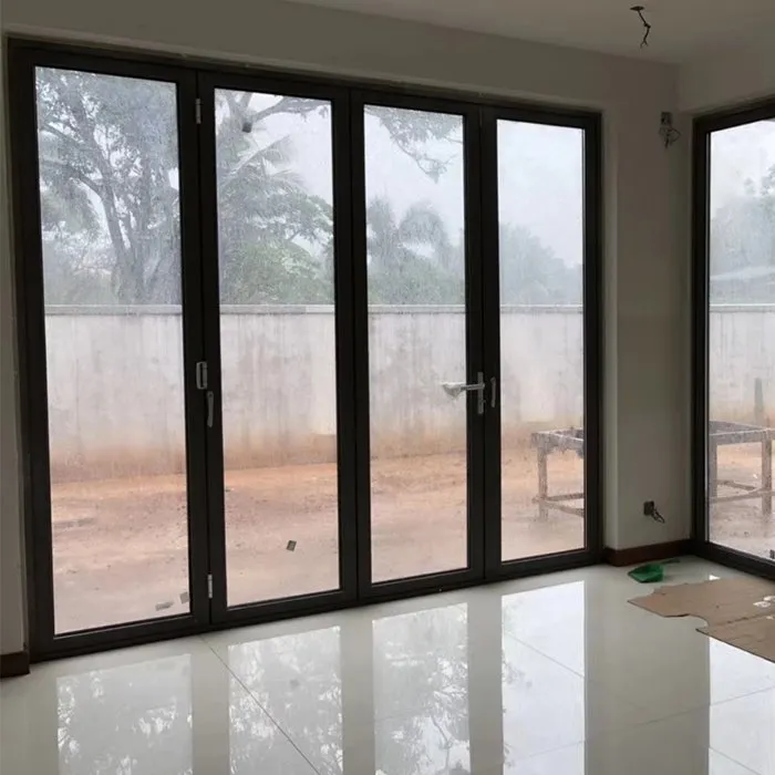 Portes coulissantes aluminium blanches