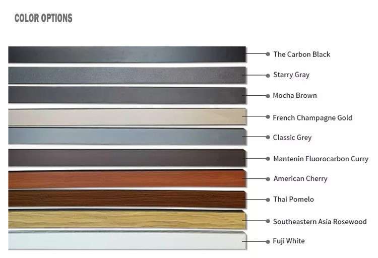 Portes de terrasse aluminium fines