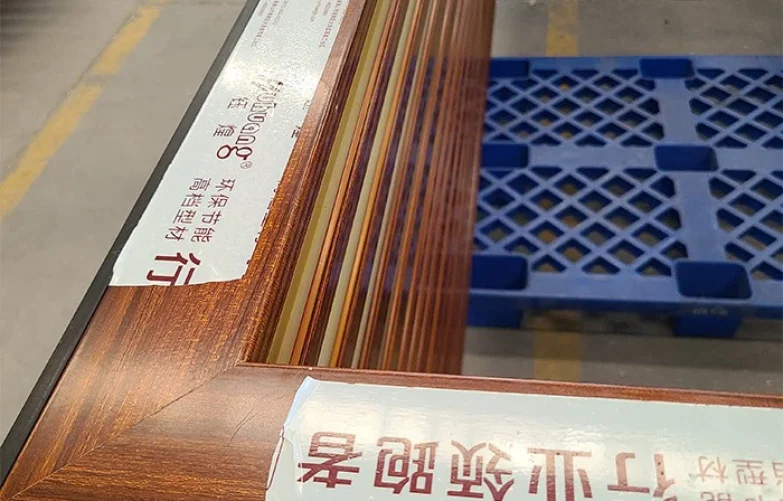 Premium Wood-Finish Aluminium Windows